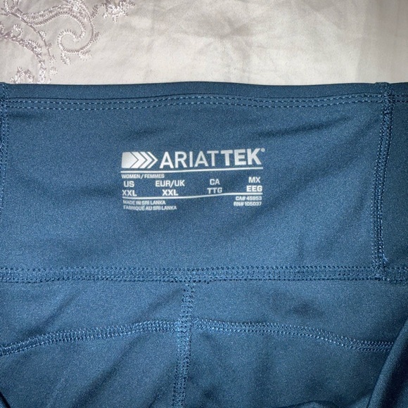 Ariat NWOT Blue Eos Moto Full Seat Tight - Picture 6 of 13